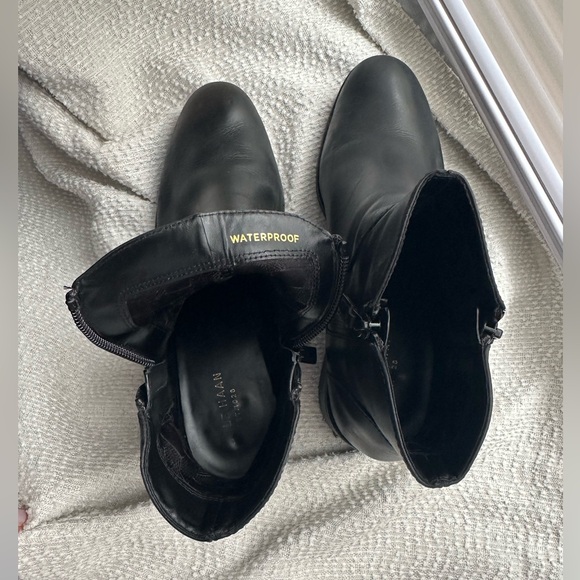Cole Haan Black Leather Lyla Bootie - Picture 10 of 13